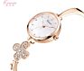 Small Dial Diamond Chain Wristwatch Women Beautiful Stainless Steel Ladies Watch For
