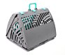 Plastic Travel Portable Folding Cat Pet Box Carrier