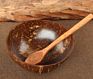 Fancy Handicraft Gift Set Customized Natural Coconut Shell Bowl with Spoon