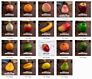 Artificial Lifelike Simulation Apple Banana Lemon Pear Fake Fruit Toy Home Christmas Party Decoration