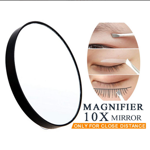 10X Magnifying Makeup Mirror 20X Magnification Mirror with 2 Suction Cups to Remove Blackhead or Shave