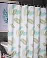 Design Bathroom Decoration Vinyl Shower Curtain Waterproof and Mildew Proof Translucent Opaque Bath Curtain