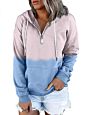 Womens Casual Zipper Hooded Sweatshirts Long Sleeve Fall Tops Cozy Hoodies for Women Pullover