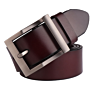 Cowhide Brown Genuine Men's Leather Belt