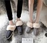 2021Autumn and Cotton Slippers Home Couple Warm Thick Slippers Men's and Women's Slippers
