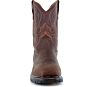 Men Western Embroidery Cowboy Boot Midi Square Toe Mid-Calf Low Heel Chelsea Riding Boot Shoe plus Size