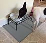 Silicone Pet Food Mat Pet Placemat for Puppy Pet Bowl Pad Dogs and Cats Waterproof Feeding Mat Prevent Food Water Overflow