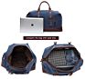 Blank Vintage Cotton Large Personalized Weekend Overnight Men Travel Duffle Canvas Duffel Bag