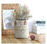 Home Decoration Handmade Woven Rattan Storage Seagrass Basket