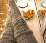 Knitted Socks over the Knee Lengthened Stockings Pile Stockings Woolen Socks Women Novelty Socks