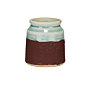 Match Stick Holder Glazed Handmade Ceramic Match Striker Ceramic Home Decor Holder Jar