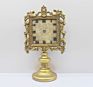 Oval Baroque Ornate Standing Photo Frame Holder Gold 5X3.5