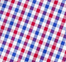 Pattern Contrast Color Collar and Cuff Shirts for Men