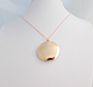 Oval Shape Blank Locket Pendant Necklace Photo Frame Chain Necklace Heart Locket Stainless Steel Wedding Jewelry Joyas Plata