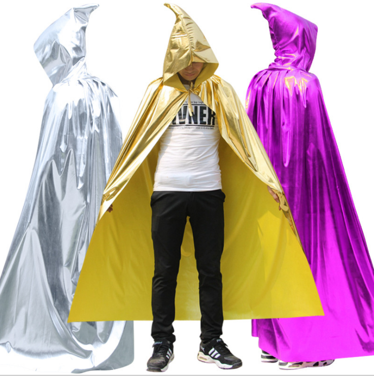 Single Layer Polyester Satin Cape Tv Movie Cape Children Promotional Capes