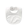 100% Cotton Unisex-Baby Newborn Bandana Bib White Baby Drool Bibs