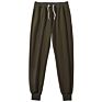 100%Cotton Workout Fitness Joggers Sweatpants Elastic Waist Plain Mens Sport Pants