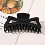 13.8Cm Large Plastic Hair Claw Clips Korea Solid Color Hair Claw for Thick Hair