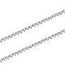 16-20 Inch 925 Sterling Silver Flat Carved Curb Cuban Link Chains Necklace for Women Men 2Mm-8Mm Width