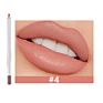 16-Color White Price Cosmetic Lip Pencil Waterproof Lip Liner Pencil Private Label