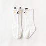 1 Pair 0 to 24M Cute Fox Baby Sock Non Slip with Grips Cotton Long Socks for Infant Girls Boys Newborn Knee High Socks