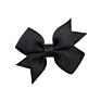 2.2 Inch Small Swallow Tail Ribbon Hair Bow with Full Lined Clip for Little Baby Girls Kids Hair Accessory 811