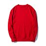 280 Gsm Women Crew Neck Sweater French Terry Blank Hoodies & Sweatshirts Organic Cotton Unisex Plain Crewneck Sweatshirt
