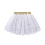 3-15 Years Children's Skirt Girl Sequined Star 3 Layers Tutu Skirt Mesh Ballet Mini Tutu Skirt for Kid