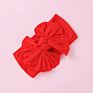 35 Colors Nylon Hair Accessories American Handmade Baby Kids Headwrap Elastic Bow Headband