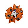 3 Inch Mini Halloween Hair Bows with Clips for Girls Handmade Ghost Pumpkin Pinwheel Hair Clips Hair Pin Accessories