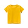 3 to 8 Years Old Children's Basic Short Sleeve O Neck Tee Shirt Solid Blank Kids T-Shirt for Boys