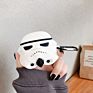 3D Cool Darth Vader Stormtrooper Design Earphone Case with Clip for Airpods Pro Movie Characters Cover for Airpods 1/2