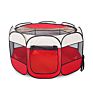 45" Portable Foldable Pet Carrier Tent Dog House Playpen Cage Dog Easy Operation Octagon Heavy Dog Playpen
