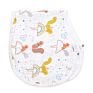 6 Layers Printed Bib and Muslin Baby Burp Cloths Burping Towel