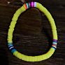 6Mm Colorful Boho Beaded Bracelet Women Jewelry Vinyl Disc Beads Stretch Bracelet