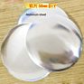 70Mm Sublimation Blank Compact Pocket Mirrors , Cosmetic Make up Small Hand round Mirror