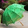 Ameliebridal Victorian Party Gifts Birthday Shower Handmade Wedding Decoration Bride Lace Umbrella Battenburg Lace Parasol