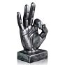 American Retro Resin 3 Type Gesture Finger Model Home Crafts Sample Room Coffee Shop Office Decor Tabletop Decorations