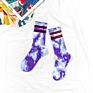 Autumn and Tube Socks Couple Cotton Tie Dye Socks