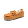 Autumn Flat Bottomed Cattle Tendon Soft Bottomed Plush Cotton Pregnant Women Ladies Lazy Casual Shoes