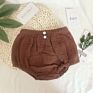 Autumn Organic Cotton Baby Bloomers Linen Casual Unisex Boutique Bloomer