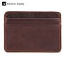 Azb168 Leather Card Bag Simple Design Genuine Leather Wallet