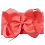 Baby 6 Inch Grosgrain Ribbon Big Bow Hair Band Soft Elastic Nylon Headband Baby Turban for Kids Headwrap Baby Hair Accessories