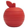 Baby Educational Silicone Stacking Toy Bpa Free Colorful Pear Apple Fruit Stacking Blocks Toys