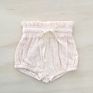 Baby Girls Boys Muslin Cotton Linen Blend Bloomer Loose Harem Bloomer Shorts