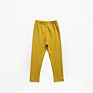 Baby Kids Girls Leggings Cotton Plain Solid Color Leggings Children Soft Pants