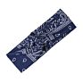 Bandana Headband Bohemia Elastic Hairband with Cashew Printing Soft Cross Paisl Hair Accessories for Women