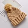 Beanie Solid Color Kids Knitted Hats Children Beanie Cap For