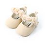 Beautiful 0-1-Year-Old Bow Dress Baby Crib Shoes Princess Girl Toddler Shoes Soft Sole