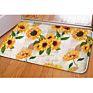Beautiful Sunflower Doormat Comfortable Soft Flannel Surface Door Mat Rug Drop Shipping anti Slip Bathroom Mat